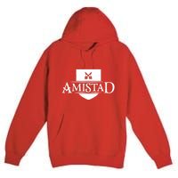 Amistad House Of Friendship House Retro Friendship Premium Pullover Hoodie