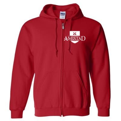 Amistad House Of Friendship House Retro Friendship Full Zip Hoodie