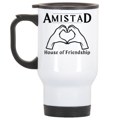 Amistad House Of Friendship Rca Friendly School Spirit Stainless Steel Travel Mug