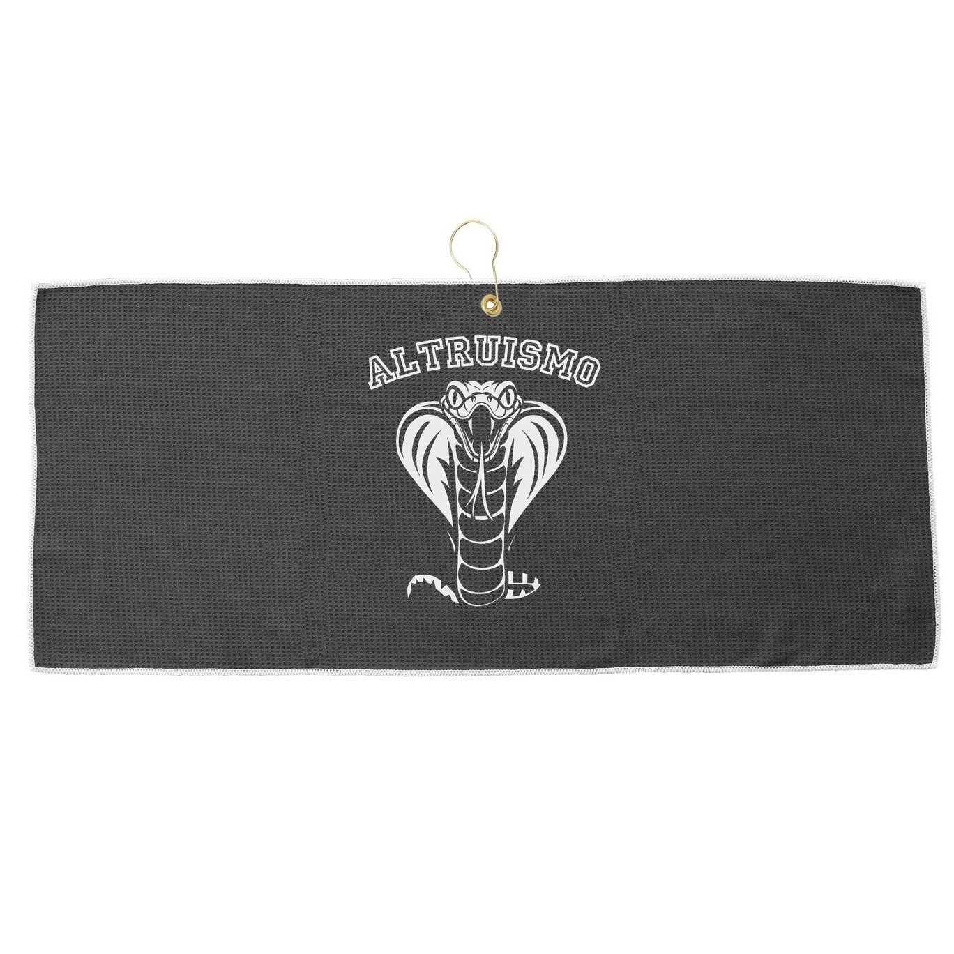 Altruismo House Of Givers RCA School Snake Student Large Microfiber Waffle Golf Towel