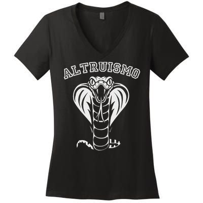 Altruismo House Of Givers RCA School Snake Student Women's V-Neck T-Shirt