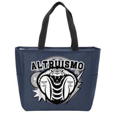 Altruismo House Of Givers Rca Givers School Spirit Vintage Zip Tote Bag