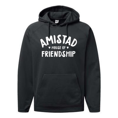 Amistad House Of Friendship Performance Fleece Hoodie