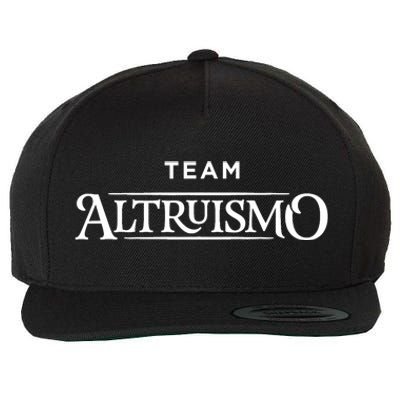 Altruismo House Of Givers School Spirit Givers Black Wool Snapback Cap