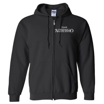 Altruismo House Of Givers School Spirit Givers Black Full Zip Hoodie