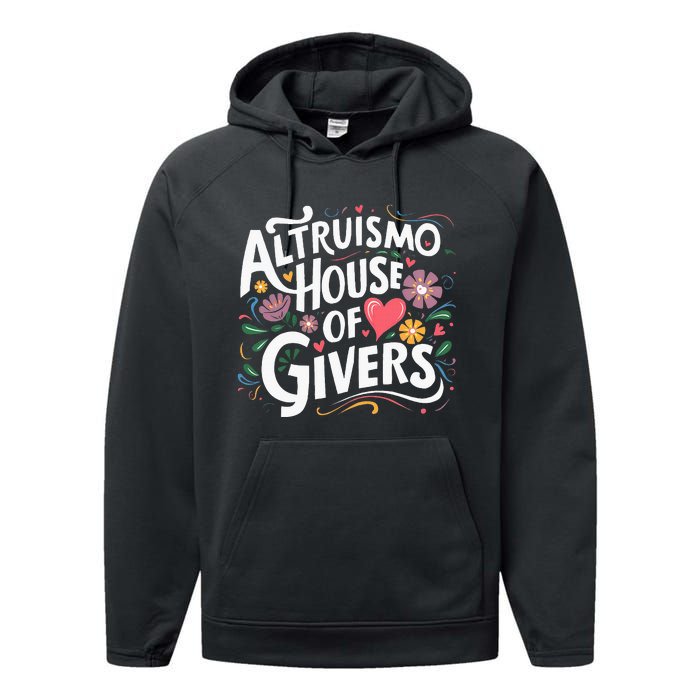 Altruismo House Of Givers Rca Givers School Spirit Performance Fleece Hoodie