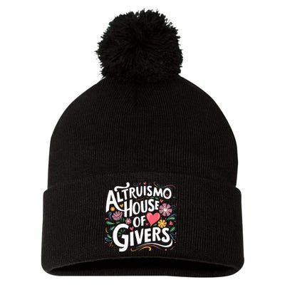 Altruismo House Of Givers Rca Givers School Spirit Pom Pom 12in Knit Beanie