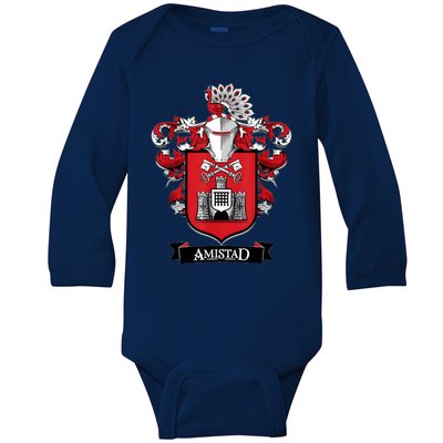 Amistad House Of Givers Rca Friendship School Spirit Baby Long Sleeve Bodysuit