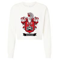 Amistad House Of Givers Rca Friendship School Spirit Cropped Pullover Crew