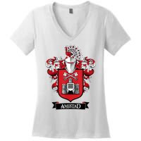 Amistad House Of Givers Rca Friendship School Spirit Women's V-Neck T-Shirt