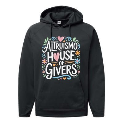 Altruismo House Of Givers Rca Givers School Spirit Performance Fleece Hoodie