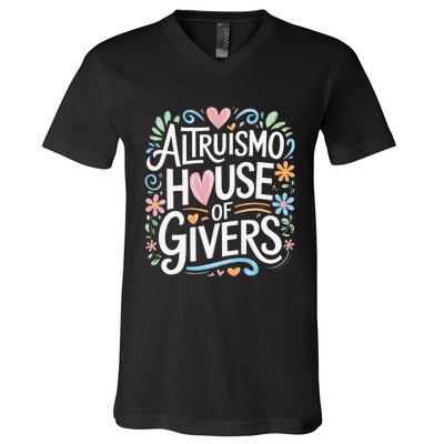 Altruismo House Of Givers Rca Givers School Spirit V-Neck T-Shirt