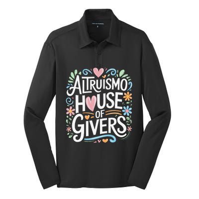 Altruismo House Of Givers Rca Givers School Spirit Silk Touch Performance Long Sleeve Polo