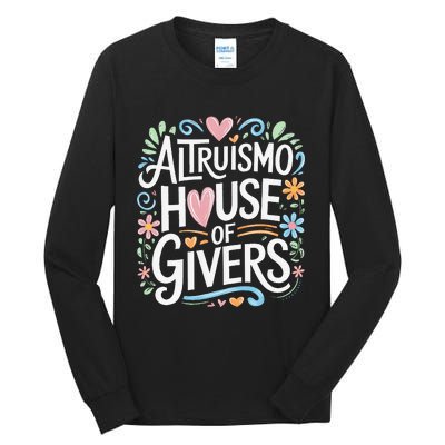 Altruismo House Of Givers Rca Givers School Spirit Tall Long Sleeve T-Shirt