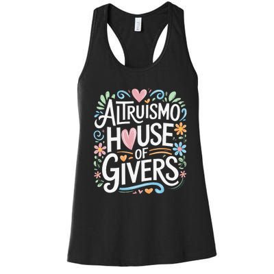 Altruismo House Of Givers Rca Givers School Spirit Women's Racerback Tank