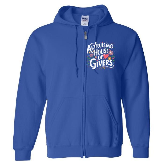 Altruismo House Of Givers Rca Givers School Spirit Full Zip Hoodie