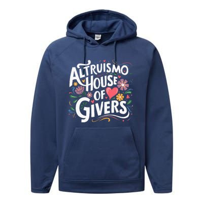 Altruismo House Of Givers Rca Givers School Spirit Performance Fleece Hoodie