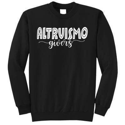 Altruismo House Of Givers Rca Givers School Spirit Gift Sweatshirt