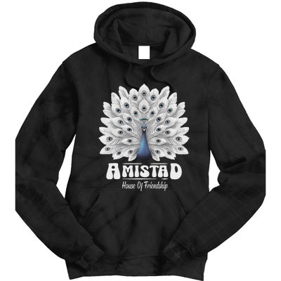 Amistad House Of Friendship Rca School Amistad House Red Gift Tie Dye Hoodie