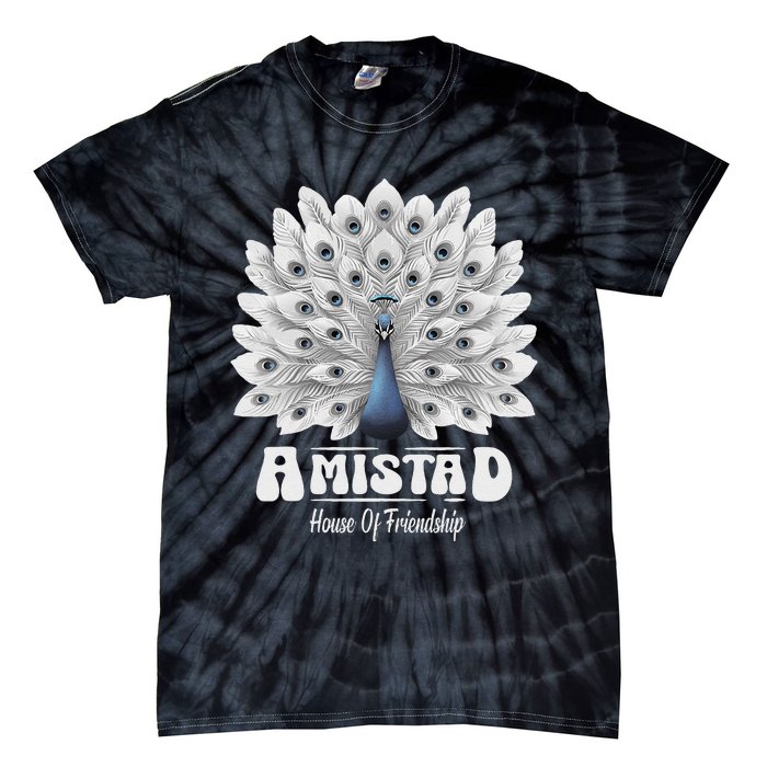 Amistad House Of Friendship Rca School Amistad House Red Gift Tie-Dye T-Shirt