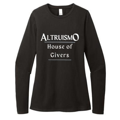 Altruismo House Of Givers Rca Givers School Spirit Black Womens CVC Long Sleeve Shirt