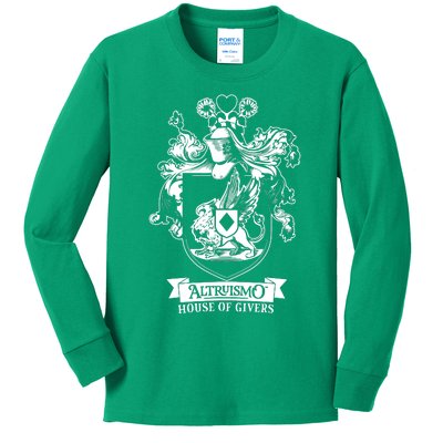 Altruismo House Of Givers Rca Givers School Spirit Kids Long Sleeve Shirt