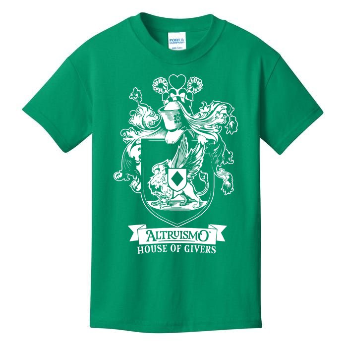 Altruismo House Of Givers Rca Givers School Spirit Kids T-Shirt