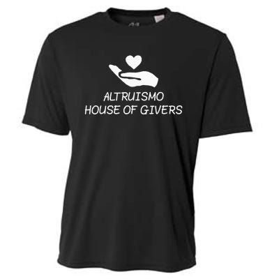 Altruismo House Of Givers Rca Givers School Spirit Black Cooling Performance Crew T-Shirt