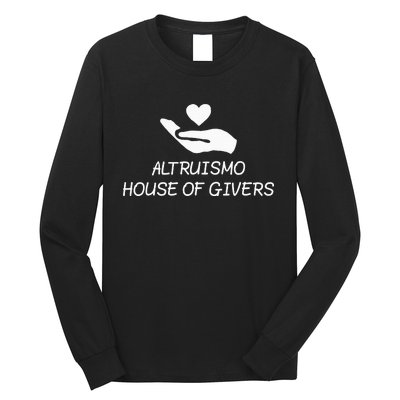 Altruismo House Of Givers Rca Givers School Spirit Black Long Sleeve Shirt