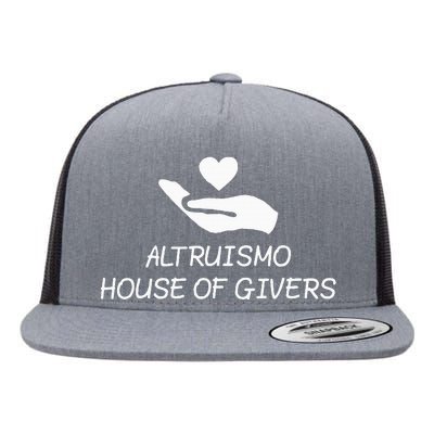 Altruismo House Of Givers Rca Givers School Spirit Black Flat Bill Trucker Hat