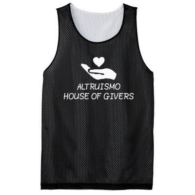 Altruismo House Of Givers Rca Givers School Spirit Black Mesh Reversible Basketball Jersey Tank