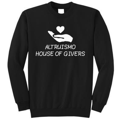 Altruismo House Of Givers Rca Givers School Spirit Black Tall Sweatshirt