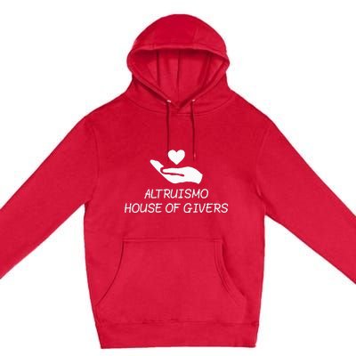 Altruismo House Of Givers Rca Givers School Spirit Black Premium Pullover Hoodie