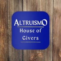 Altruismo House Of Givers Rca Givers School Spirit Coaster