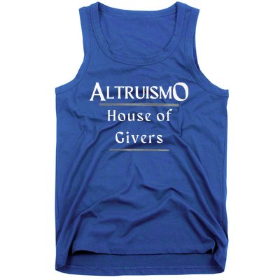 Altruismo House Of Givers Rca Givers School Spirit Tank Top