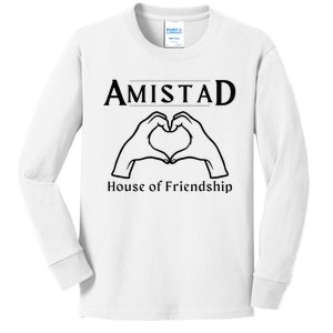 Amistad House Of Friendship Rca Friendly School Spirit Kids Long Sleeve Shirt