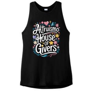 Altruismo House Of Givers School Spirit Ladies PosiCharge Tri-Blend Wicking Tank