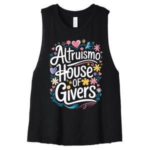 Altruismo House Of Givers School Spirit Women's Racerback Cropped Tank