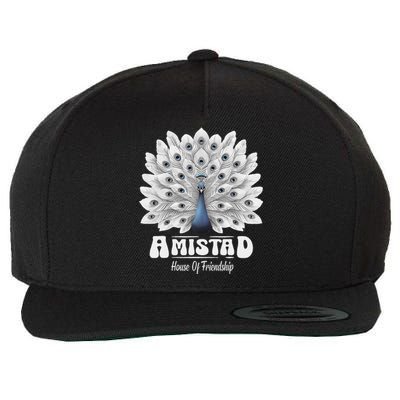 Amistad House Of Friendship Rca School Amistad House Red Wool Snapback Cap