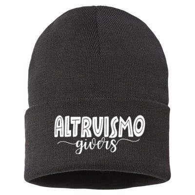 Altruismo House Of Givers Rca Givers School Spirit Sustainable Knit Beanie