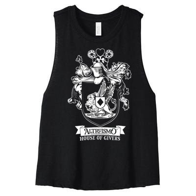 Altruismo House Of Givers Rca Givers School Spirit Women's Racerback Cropped Tank