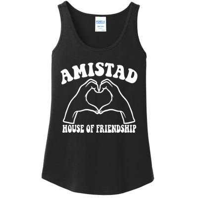 Amistad House Of Friendship Rca Friendly School Spirit Ladies Essential Tank