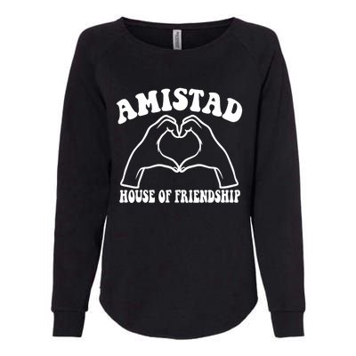 Amistad House Of Friendship Rca Friendly School Spirit Womens California Wash Sweatshirt