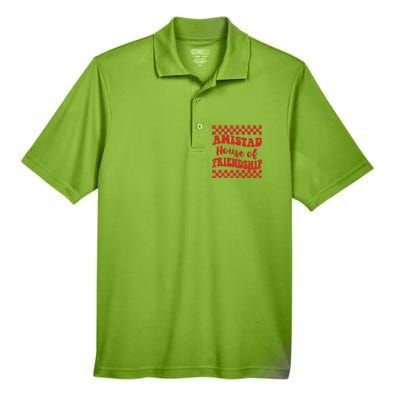 Amistad House Of Friendship House Retro Groovy Friendship Men's Origin Performance Pique Polo