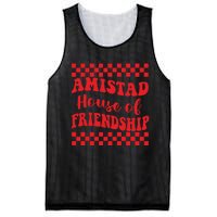 Amistad House Of Friendship House Retro Groovy Friendship Mesh Reversible Basketball Jersey Tank