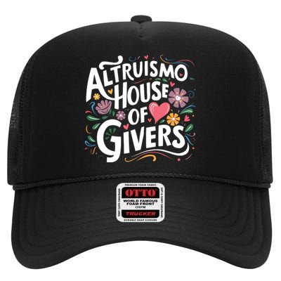 Altruismo House Of Givers Rca Givers School Spirit High Crown Mesh Back Trucker Hat