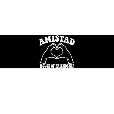 Amistad House Of Friendship Rca Friendly School Spirit Bumper Sticker