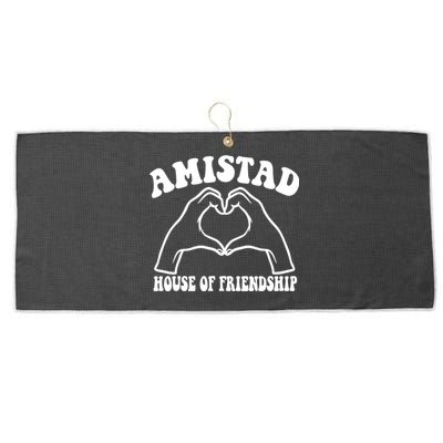 Amistad House Of Friendship Rca Friendly School Spirit Large Microfiber Waffle Golf Towel