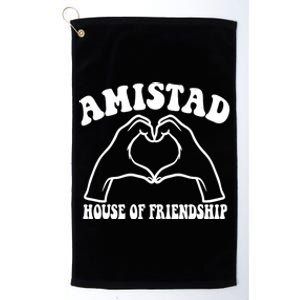 Amistad House Of Friendship Rca Friendly School Spirit Platinum Collection Golf Towel