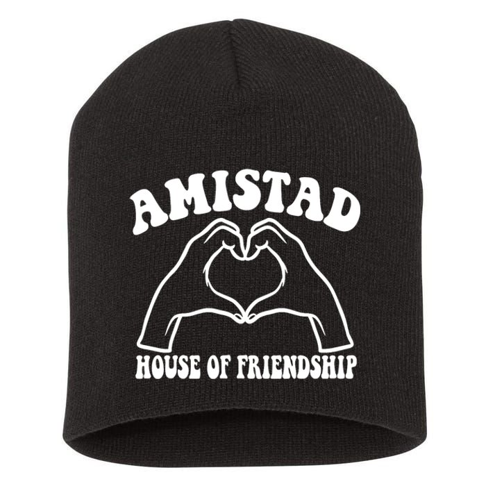 Amistad House Of Friendship Rca Friendly School Spirit Short Acrylic Beanie